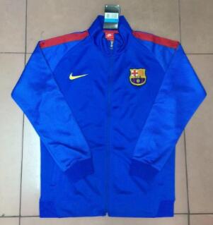 2016-17 Barcelona blue N98 Track Jacket